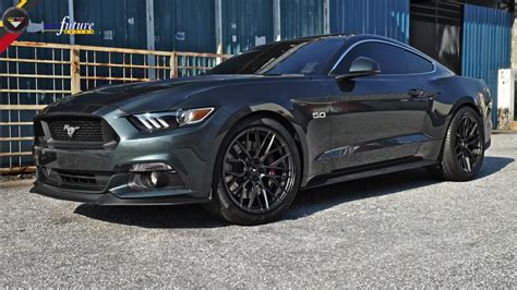 Muscular Aesthetics Ford Mustang Equipped With Vorsteiner V Ff 107