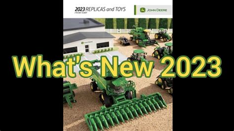 New Ertl John Deere Catalog First Look Youtube