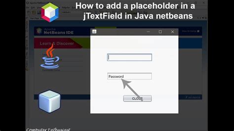 Java How To Set Text Like Placeholder In Jtextfield In Swing Stack