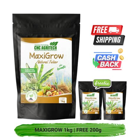 Japanese Technology CHC AGRITECH MaxiGrow 1kg With Freebie Shopee