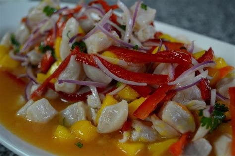 Recetas Para El Alma Ceviche De Pescado Y Mango