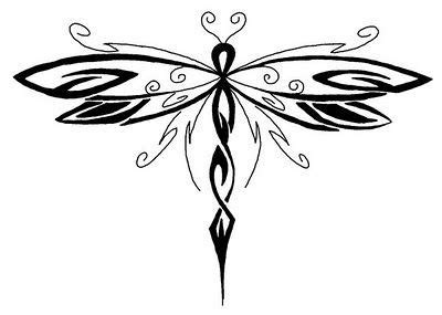 Dragonfly Line Drawing - ClipArt Best