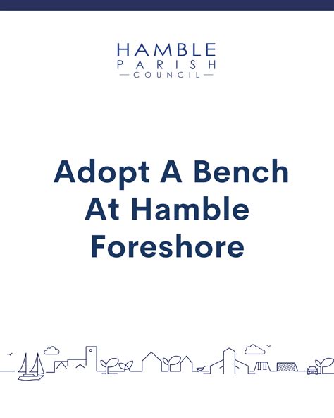 Adopt A Bench At Hamble Foreshore Hamble Parish Council