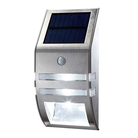 Aliexpress.com : Buy 1X Silver Led Solar Wall Light PIR Motion Sensor ...