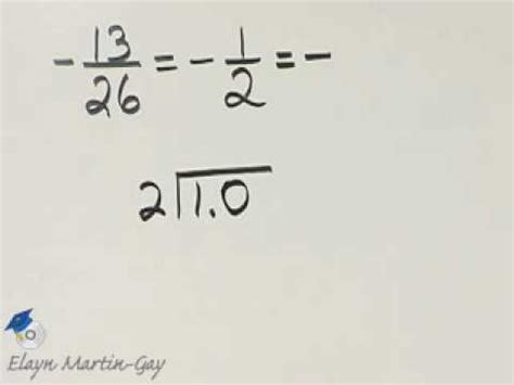 Martin Gay Basic Math EI Ch Ex YouTube