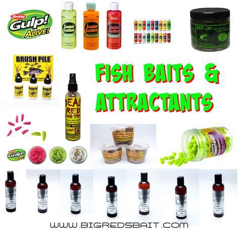 Fish Baits And Attractants – Big Red's Bait