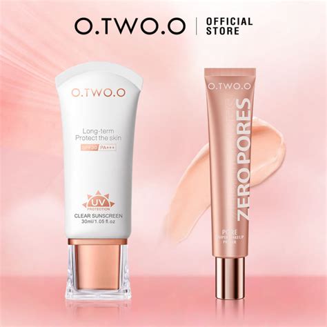 O Two O Pcs Face Makeup Set Face Base Makeup Kit Sunscreen Cream