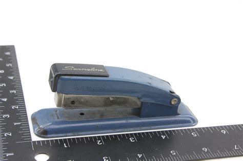 Blue Swingline Stapler 5 Long Island City Usa Made Works Smooth Vintage Ebay