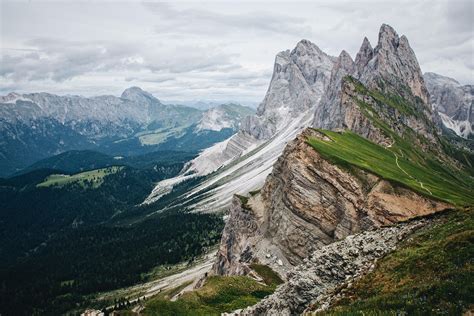 The Dolomites In July Seceda South Tyrol Italy Oc X Https