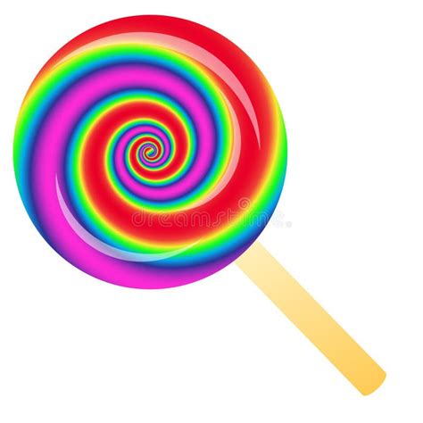 Flower Rainbow Extra Large Swirl Lollipop Mixed Fruit Flavor