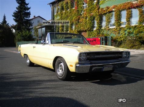 1969 Dodge Dart GTS convertible, h admissions, mopar - Car Photo and Specs