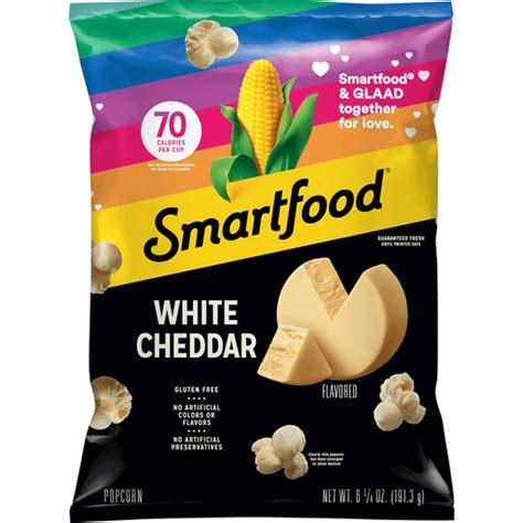 Smartfood Popcorn White Cheddar Flavored 6 34 Oz Snacks Chips