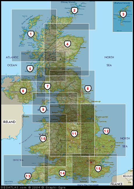 Map of the UK (United Kingdom maps) Map of Great Britain