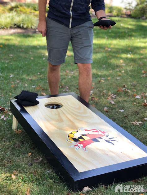 How To Build A Regulation Cornhole Set Diy Cornhole Boards Cornhole