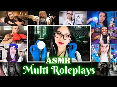 ASMR 20 Roleplays Compilation 30 Minutes With Best ASMRtists