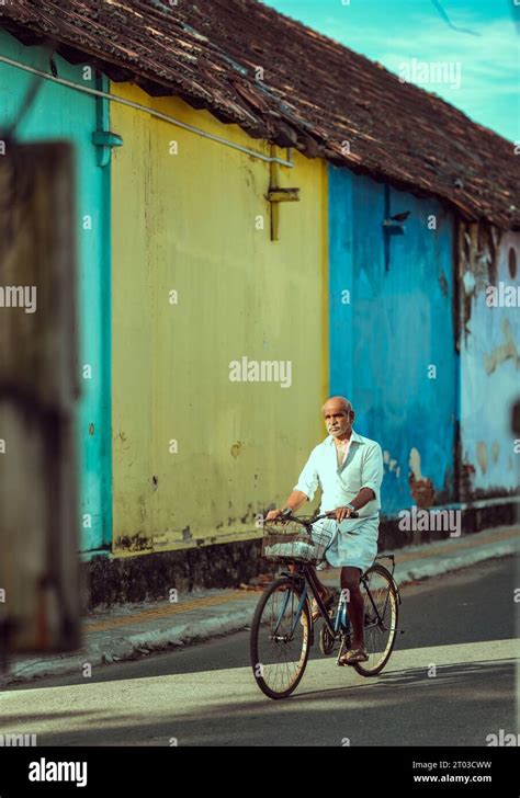 Street photography in Mattanchery Kerala India Stock Photo - Alamy