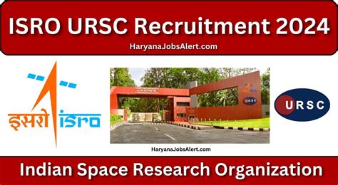 Isro Ursc Recruitment Notification Out Apply Online