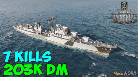 World Of Warships Vampire Ii Kills K Damage Replay