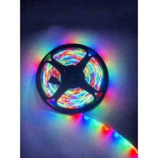 Fita Led Rgb Rolo M Controle Economica Shopee Brasil