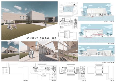 Student HUB Project Architecture Student poster | Portfolio di