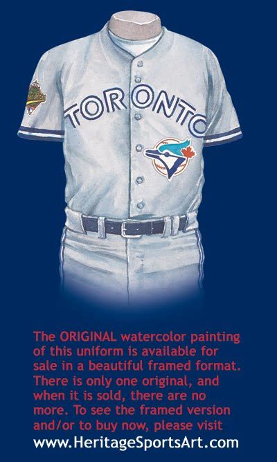 Toronto Blue Jays Uniform And Team History Heritage Uniforms And Jerseys And Stadiums Nfl