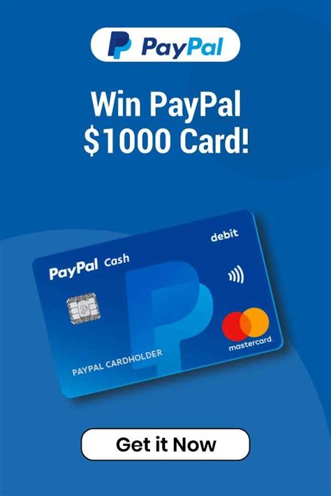 Win PayPal 1000 Card Paypal Gift Card Free Paypal Gift Card Gift