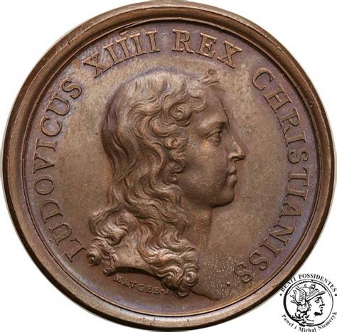 Francja Medal Ludwik XIV Suita J Mauger 1693 St1 Archiwum Niemczyk Pl