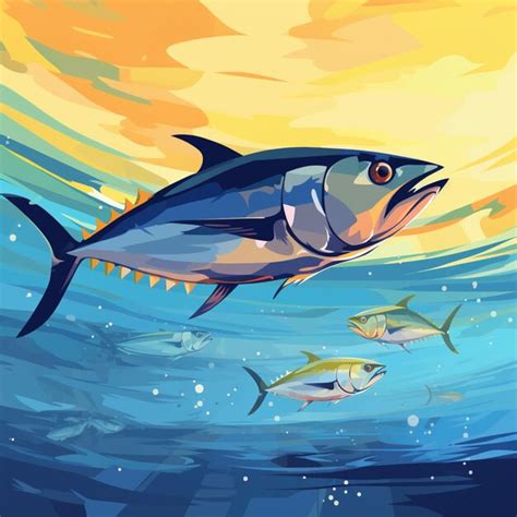 Premium Ai Image There Are Three Fish Swimming In The Ocean With A