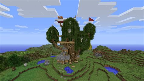 Adventure Time Tree House Minecraft Map