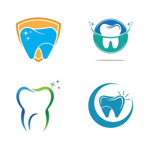 Premium Vector Dental Logo Template Vector Illustration