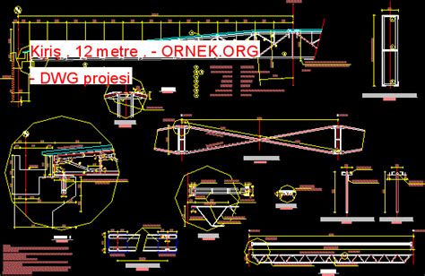 Proje Sitesi Kiri Metre Autocad Projesi