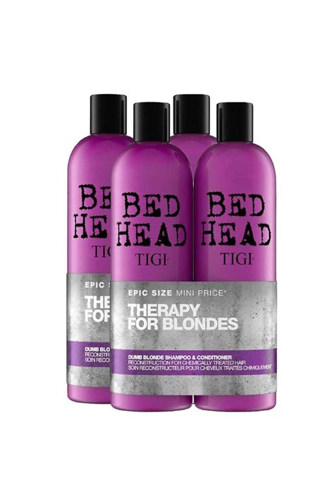 Shampoos Conditioners Dumb Blonde Shampoo Conditioner Ml Pk Duo Tigi