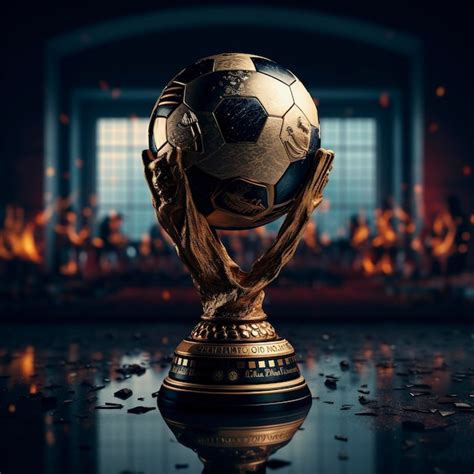 Premium AI Image | Every competitor's dream the champion's cup embodies ...
