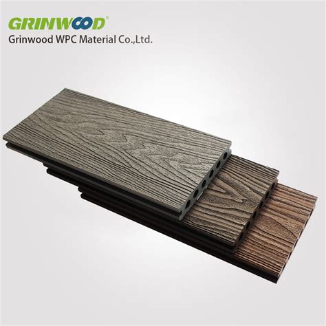 Wood Plastic Composite Decking Online Embossing Decking China