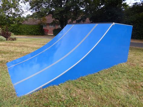 Fibreglass Grp Quarterpipe Skateboard Ramps