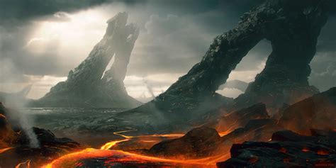 Lava Fields by WojtekFus on DeviantArt