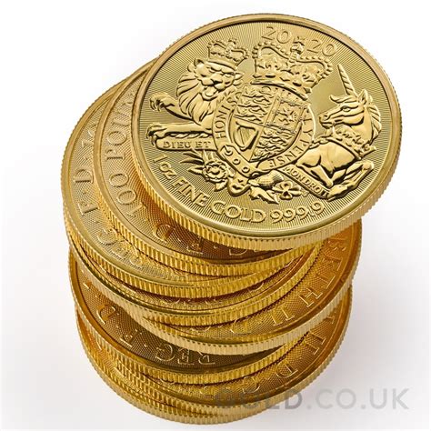 Buy a Royal Arms 1oz Gold Coin | from Gold.co.uk - From £2,422