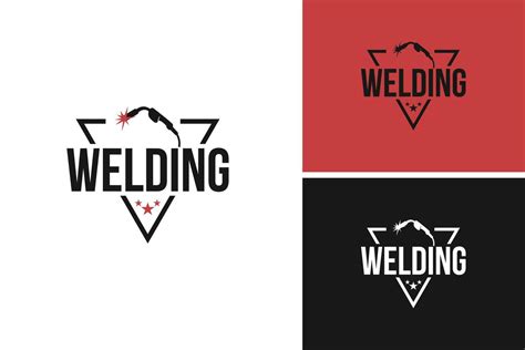 Welding Workshop Logo Design Illustration Template Idea 46964519 Vector