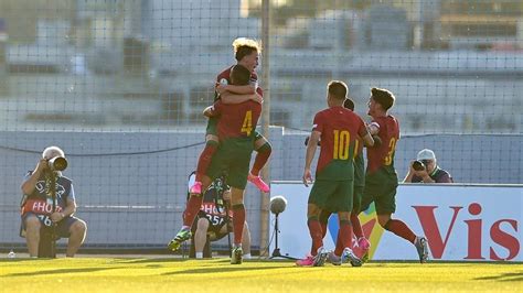 Portugal Festeja Apuramento Para As Meias Do Europeu De Sub No