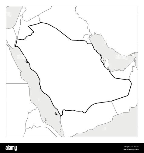 Blank Map Of Saudi Arabia Ardisj Michelle