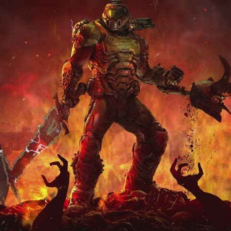 doom eternal profile image pfp  thunderxi
