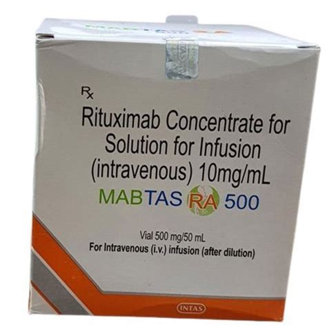 Rituximab 500mg 50ml Intas Mabtas Ra 500 Mg Injection 50ml In 1 Vial