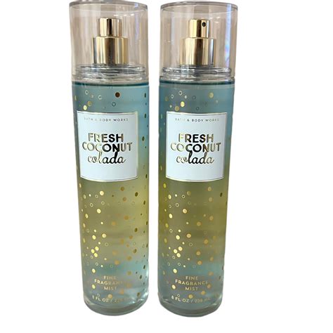 Bath And Body Works Fresh Coconut Colada Fine Fragrance Mist 8 Fl Oz