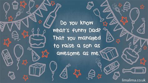 Funny Birthday Quotes For Dad – LimaLima