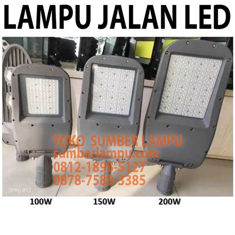 Jual Lampu Jalan Smd W Lumen Lm W Sumber Lampu