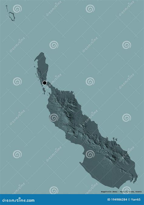 Bougainville Autonomous Region Of Papua New Guinea On Solid