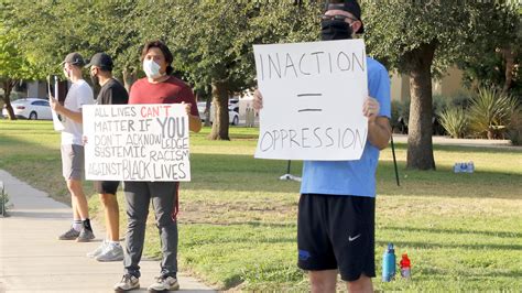 Black Lives Matter protesters march through Carlsbad