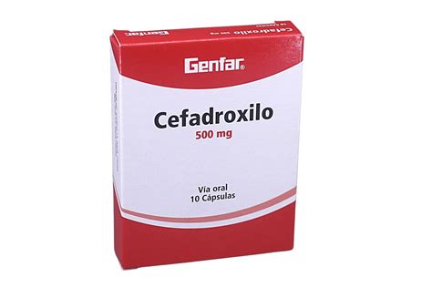 Cefadroxilo Gf Mg Caps Uroccidente