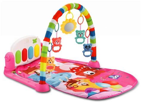 Tapete Ginásio baby Atividade Musical Piano Interativo Bebe colorbaby