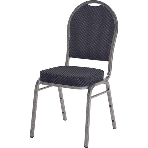 Lorell Llr Upholstered Cushion Stacking Chairs Carton